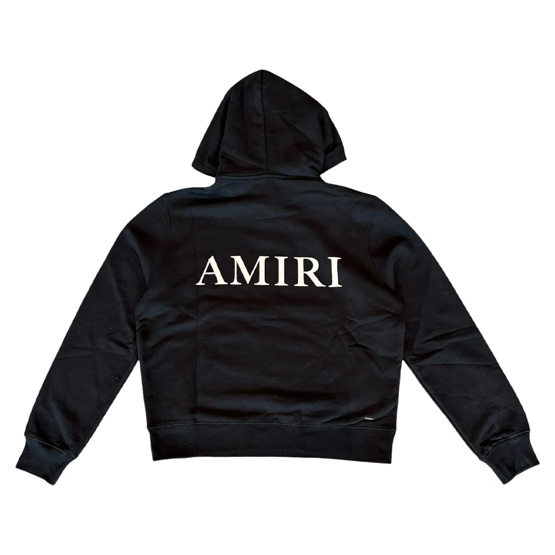 Amiri Puff Logo Hoodie Black