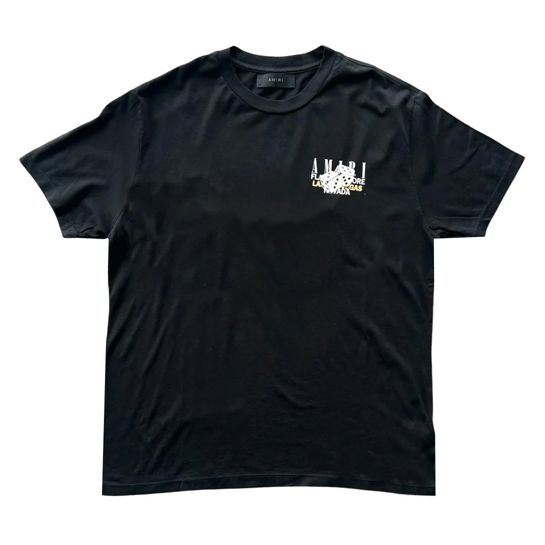Amiri Vegas Exclusive T-Shirt Black - Image 2