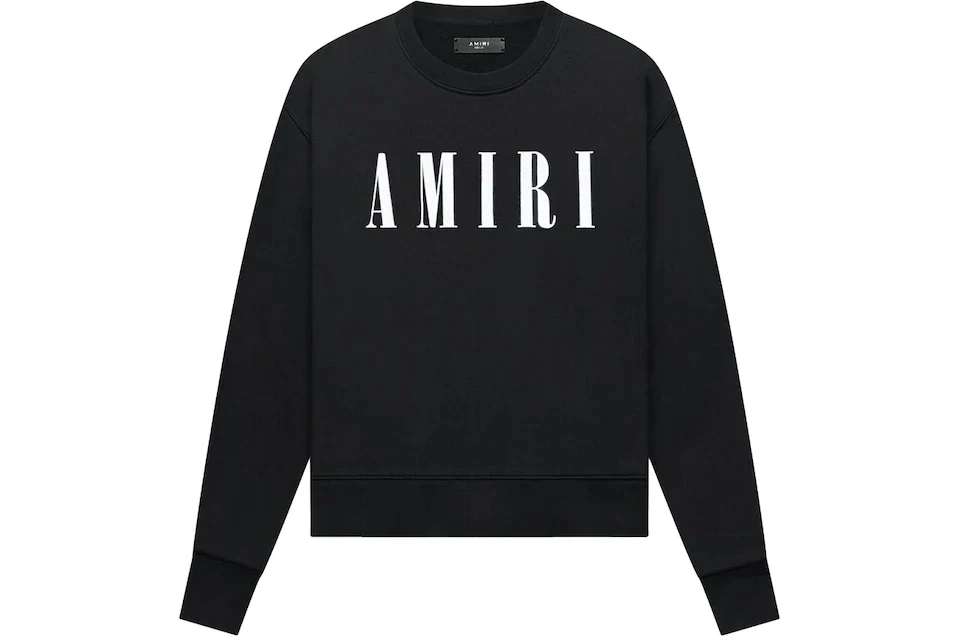 Amiri Core Logo Crewneck Black