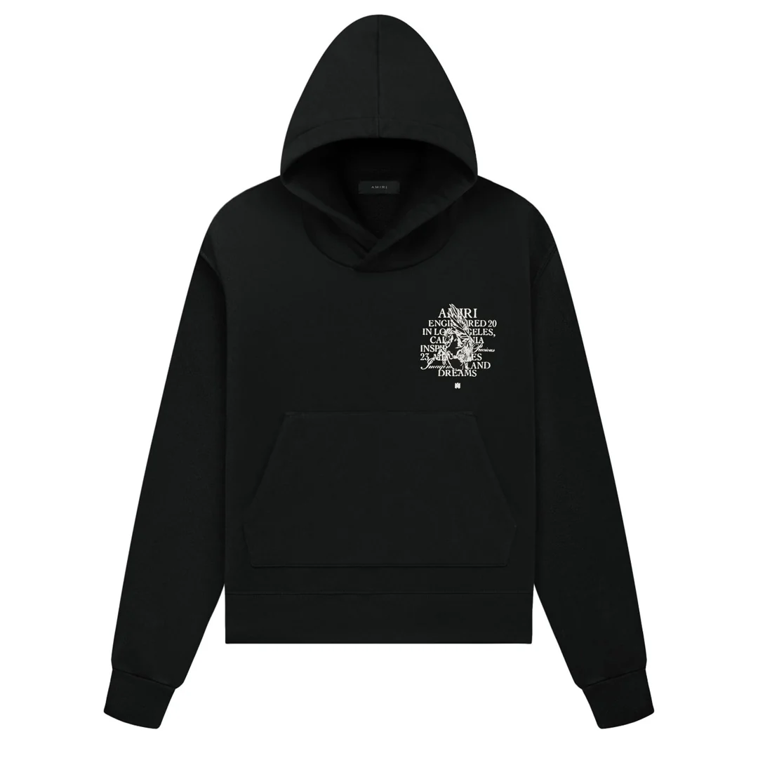 Amiri Precious Memories Hoodie Black