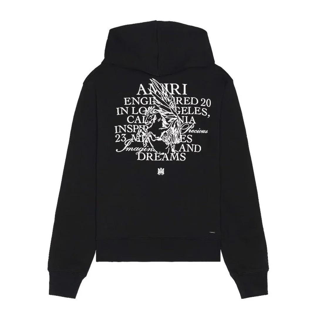 Amiri Precious Memories Hoodie Black - Image 2