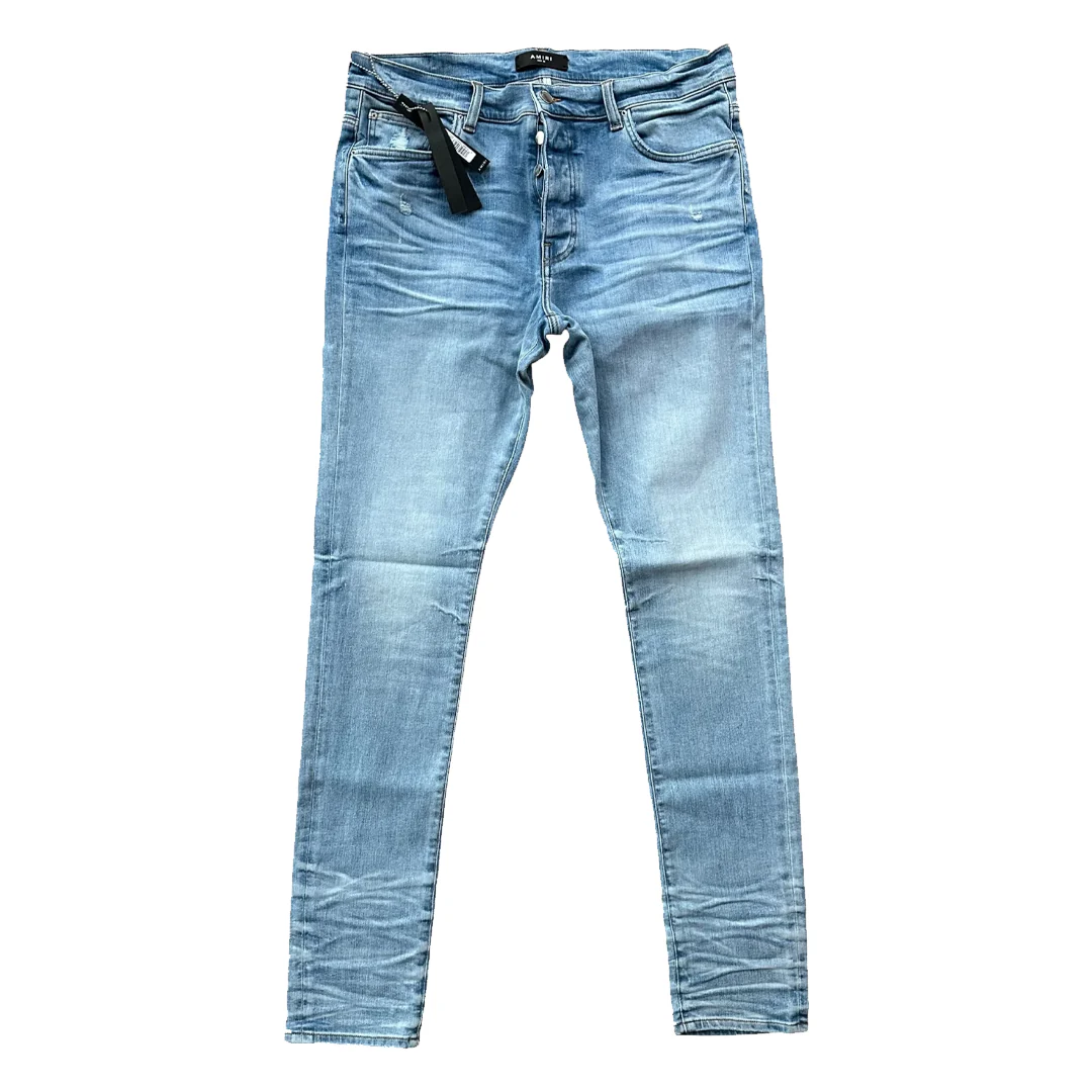 Amiri Stack Jeans Perfect Indigo