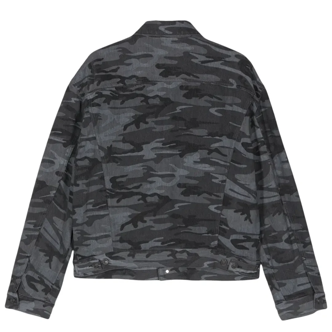 Balenciaga Camouflage Jacket Black - Image 2
