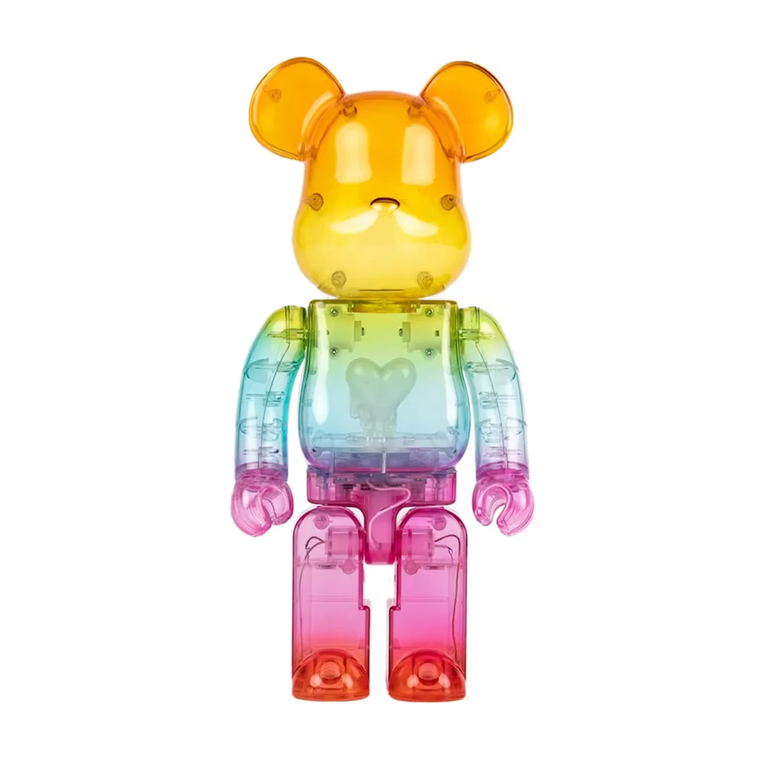 Bearbrick x Emotionally Unavailable Gradient Heart 1000%