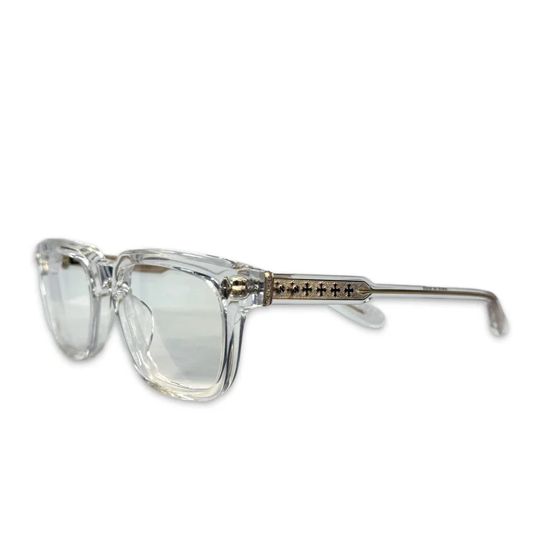 Chrome Hearts "Ambidixtrous" Clear/Gold Glasses