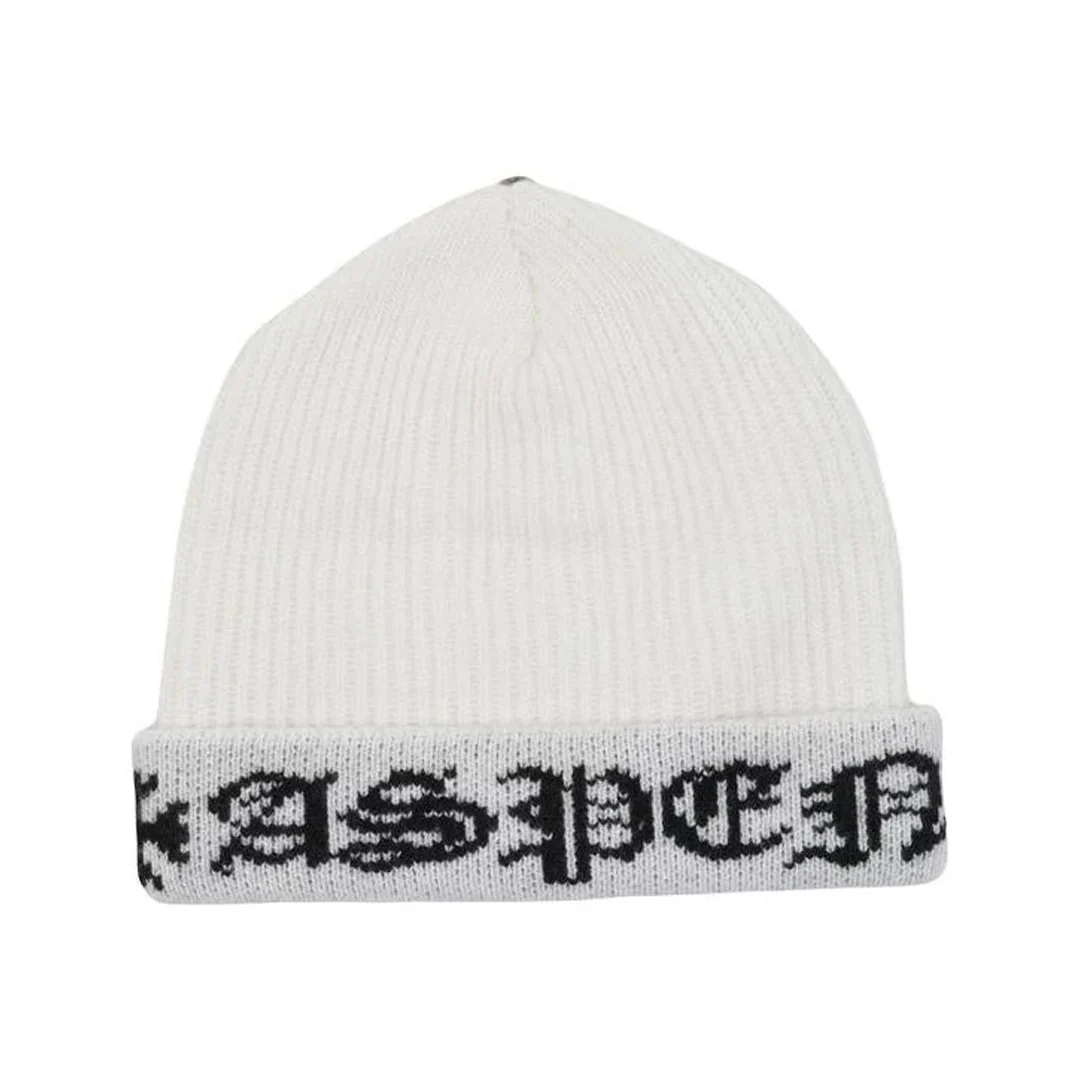 Chrome Hearts Big Daddy Aspen Exclusive Beanie White