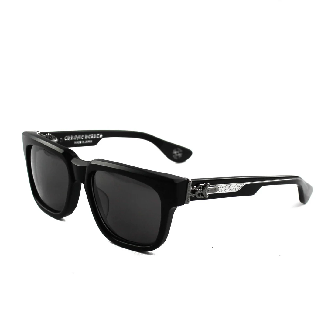 Chrome Hearts "Box Officer" Black/Silver Glasses
