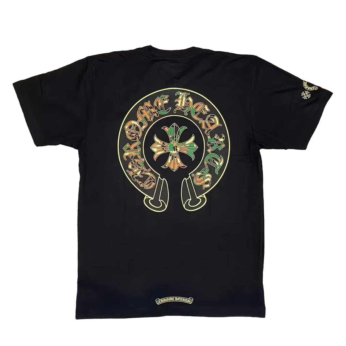 Chrome Hearts Camo Horseshoe Pocket T-Shirt