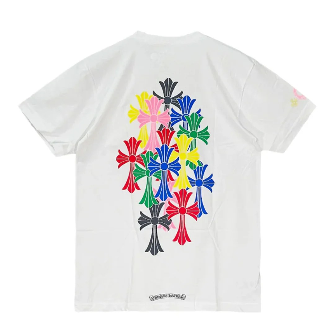 Chrome Hearts Cemetery Multicolor T-Shirt White