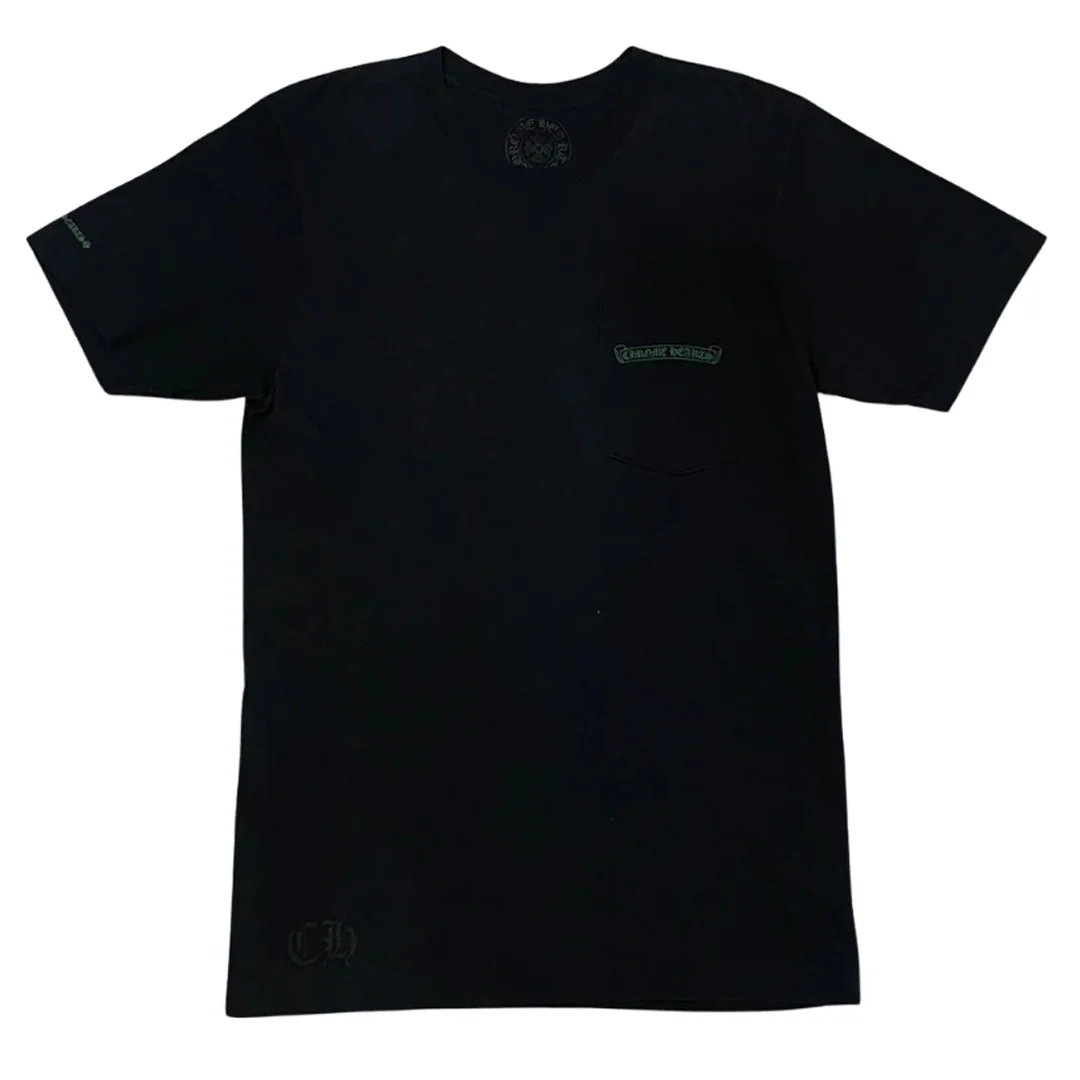 Chrome Hearts Cemetery T-Shirt Black Green - Image 2