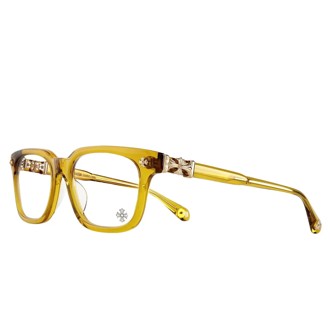 Chrome Hearts "Cox Ucker" Malt/Silver Glasses