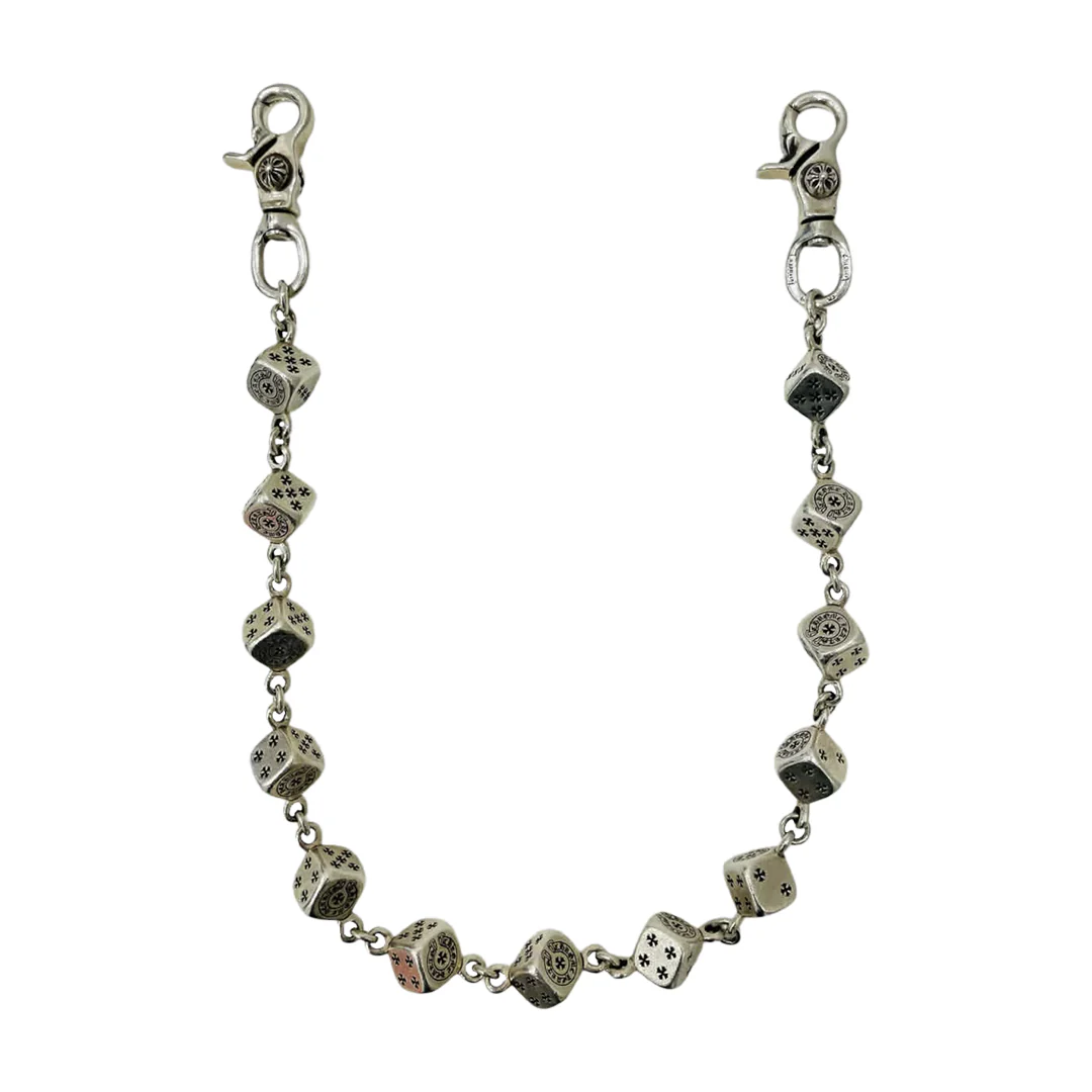 Chrome Hearts Dice Wallet Chain (23.5 Inch)