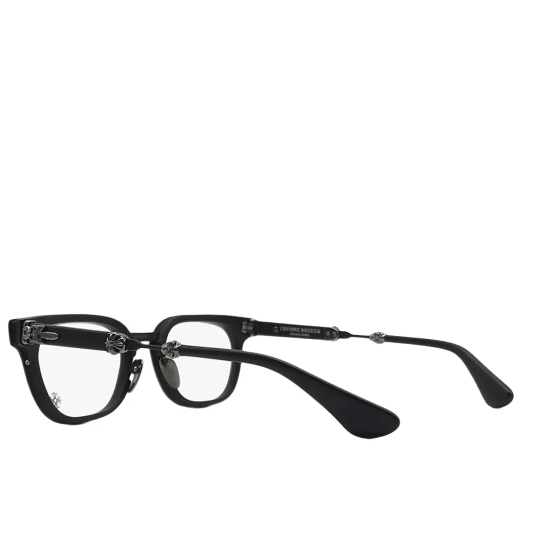 Chrome Hearts "Duck Butter" Matte Black/Silver Glasses - Image 2