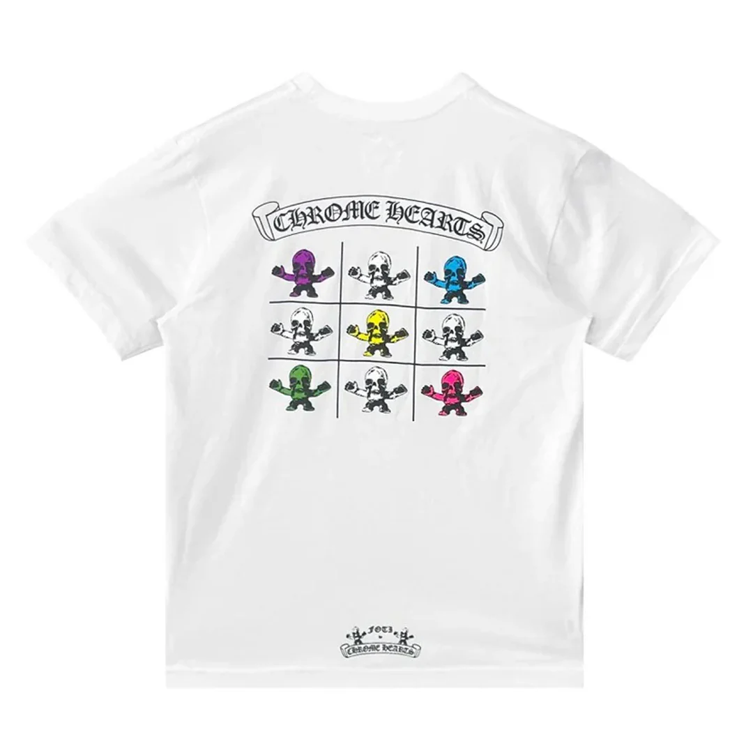 Chrome Hearts FOTI Chart T-Shirt White - Image 2