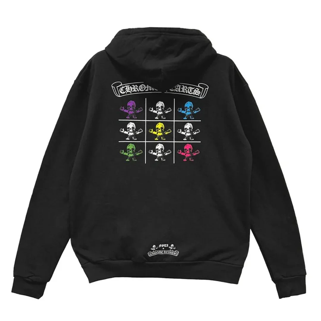 Chrome Hearts Foti Logo Zip Up Hoodie - Image 2