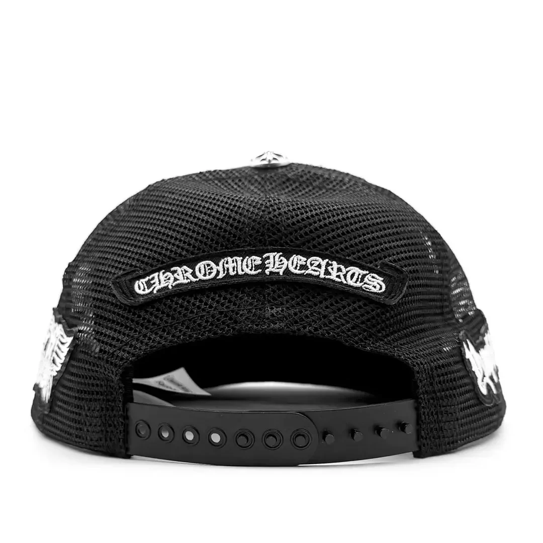 Chrome Hearts Foti Yungblud Aerosmith Patch Trucker Hat - Image 4