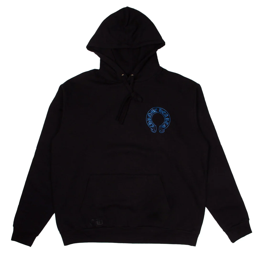 Chrome Hearts Friends and Family Hoodie Blue - Image 2