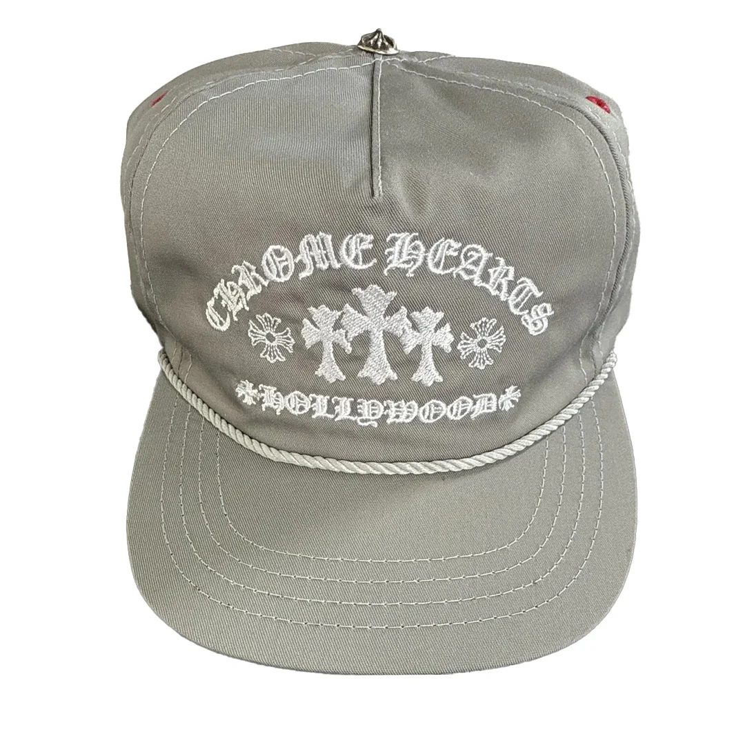Chrome Hearts Gas Station Embroidered Trucker Hat Grey
