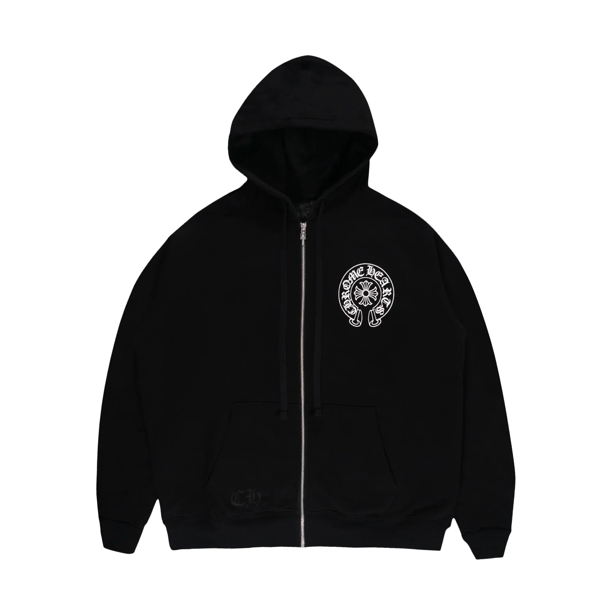 Chrome Hearts Honolulu Exclusive Zip Up Hoodie Black