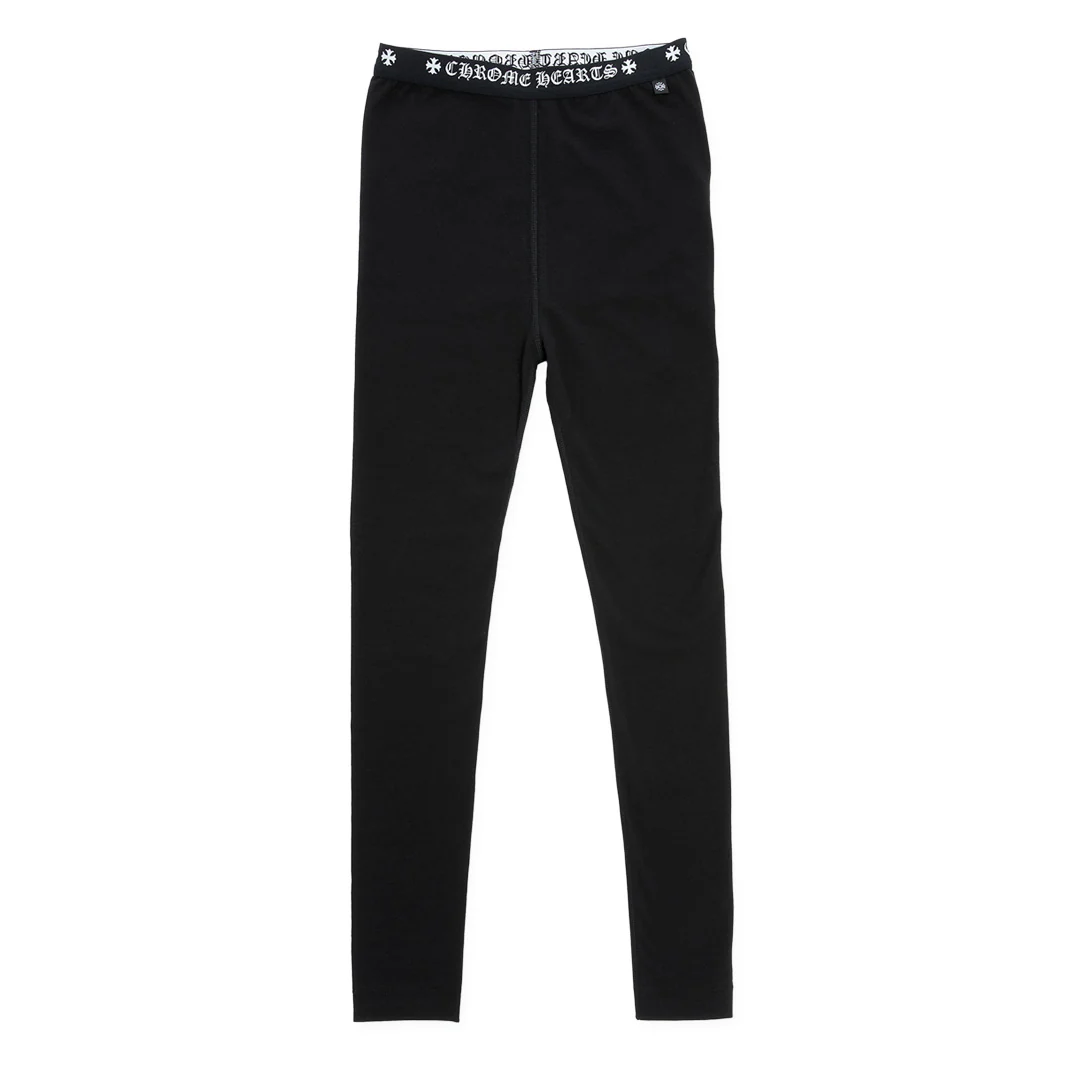 Chrome Hearts Horseshoe Leggings Black