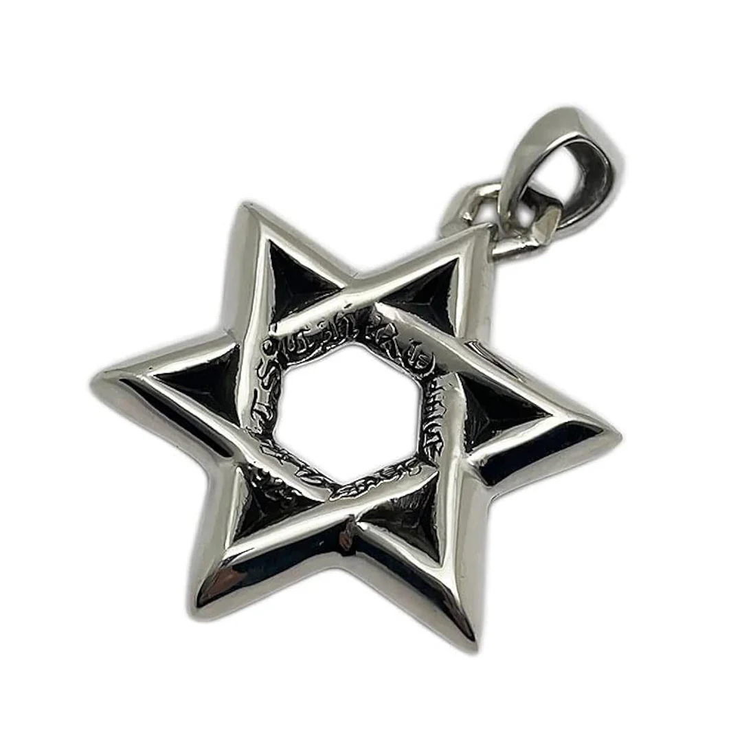 Chrome Hearts Large Star of David Pendant (Pendant Only)