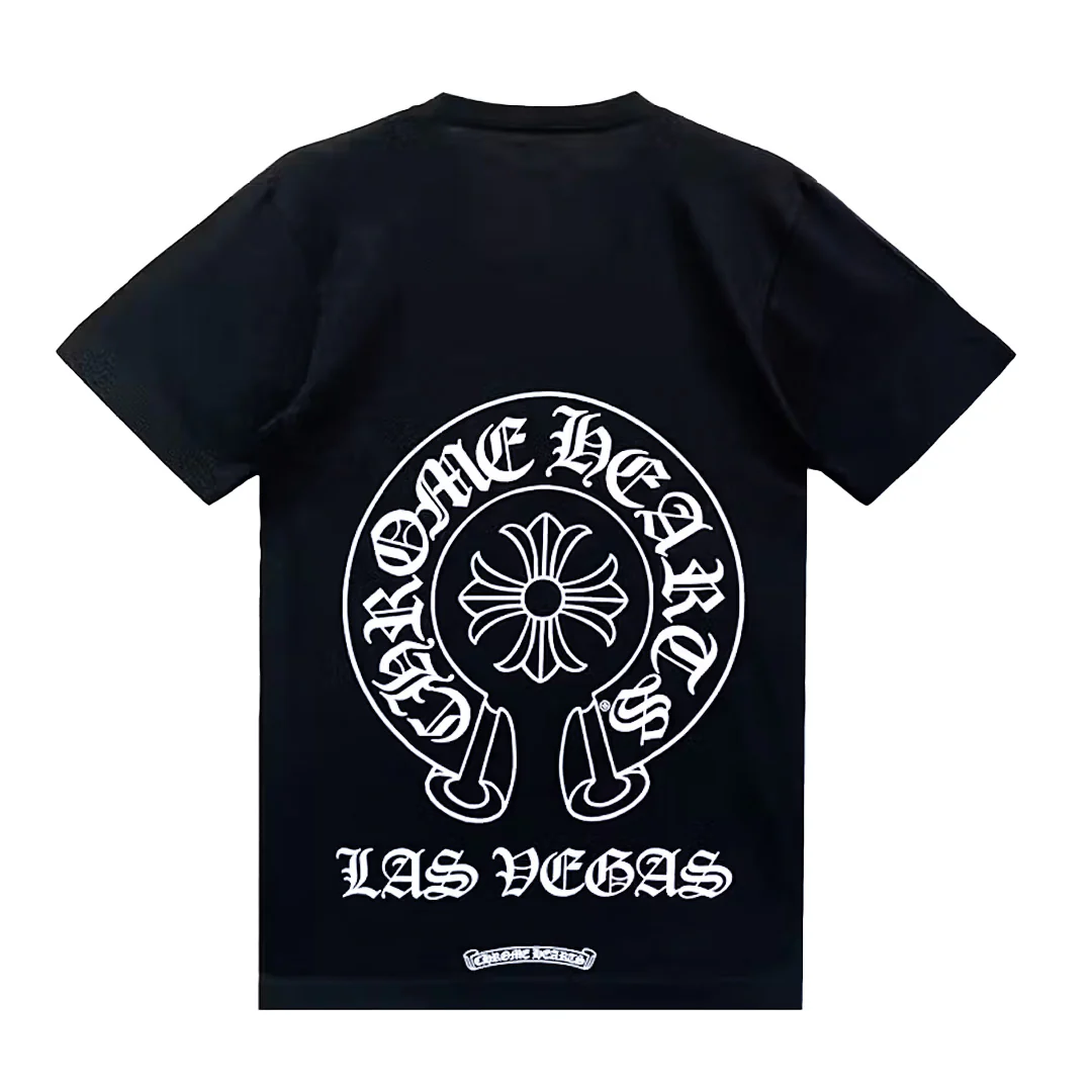 Chrome Hearts Las Vegas Exclusive Horseshoe T-Shirt Black