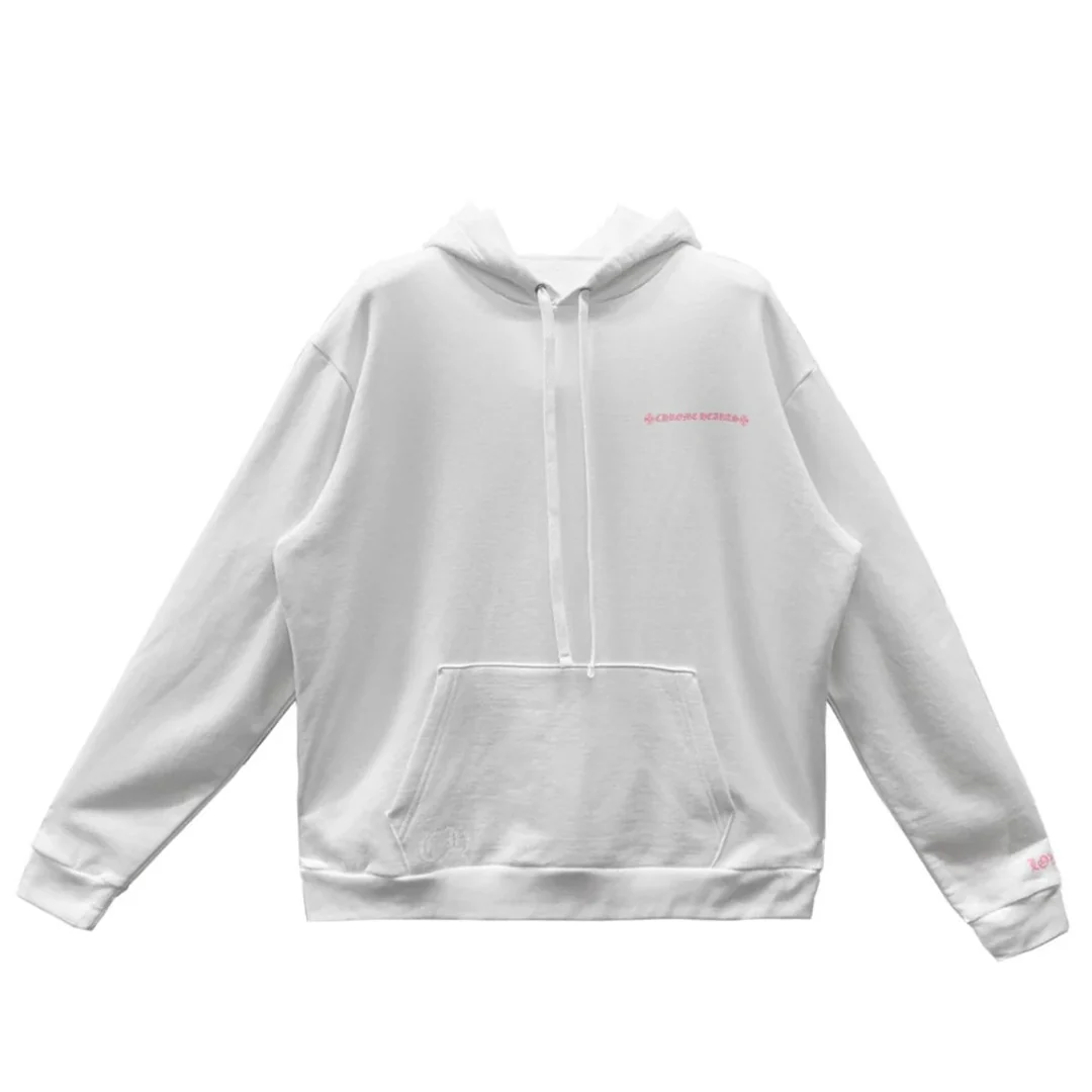 Chrome Hearts Laurie Lynn Stark 'Love You' Photo Hoodie Pink - Image 2
