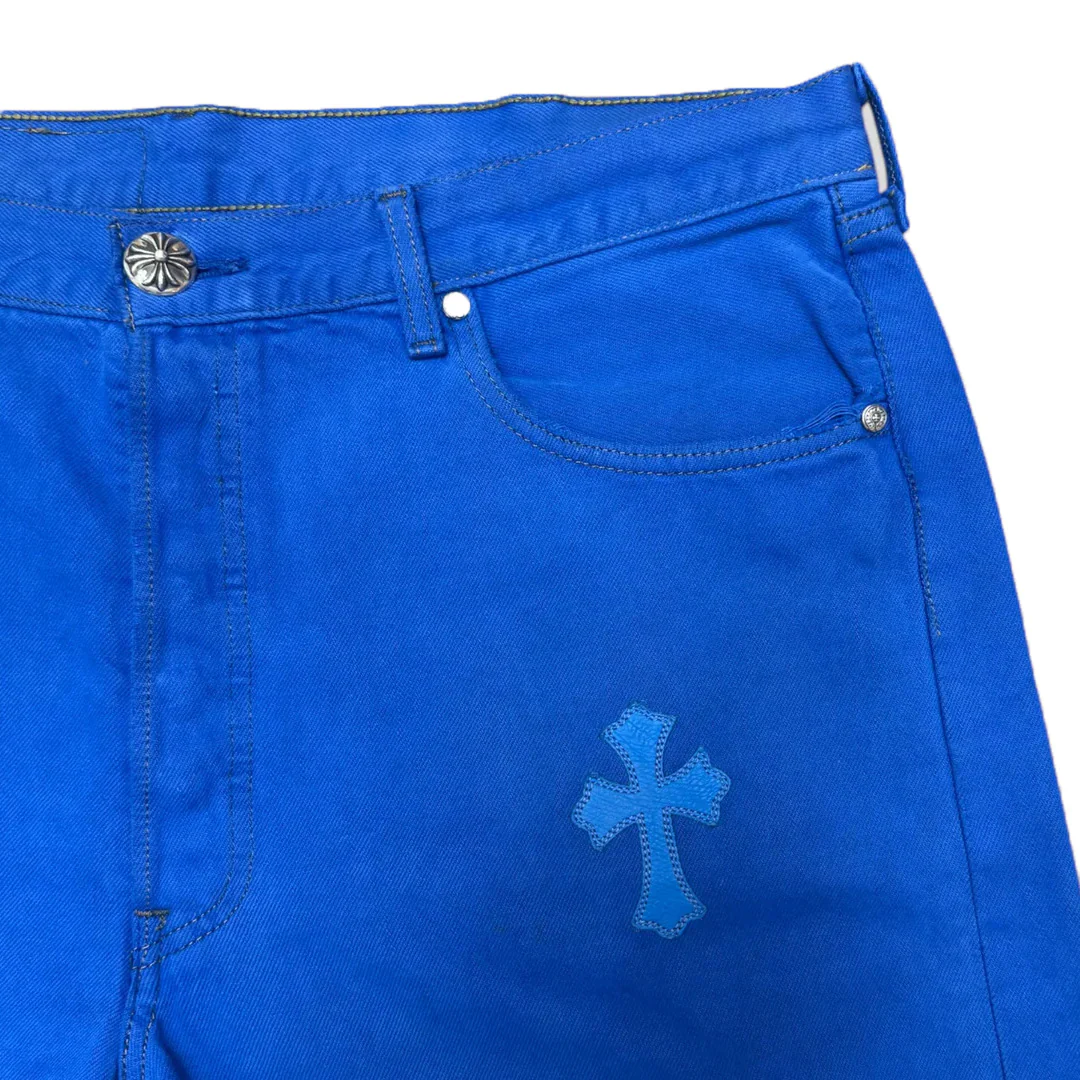 Chrome Hearts Levis Cross Patch Denim Blue - Image 3