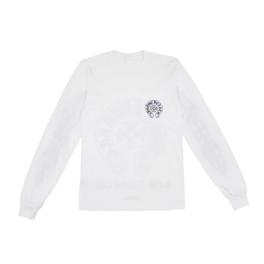 Chrome Hearts Los Angeles Exclusive Horseshoe Long Sleeve T-Shirt - Image 2