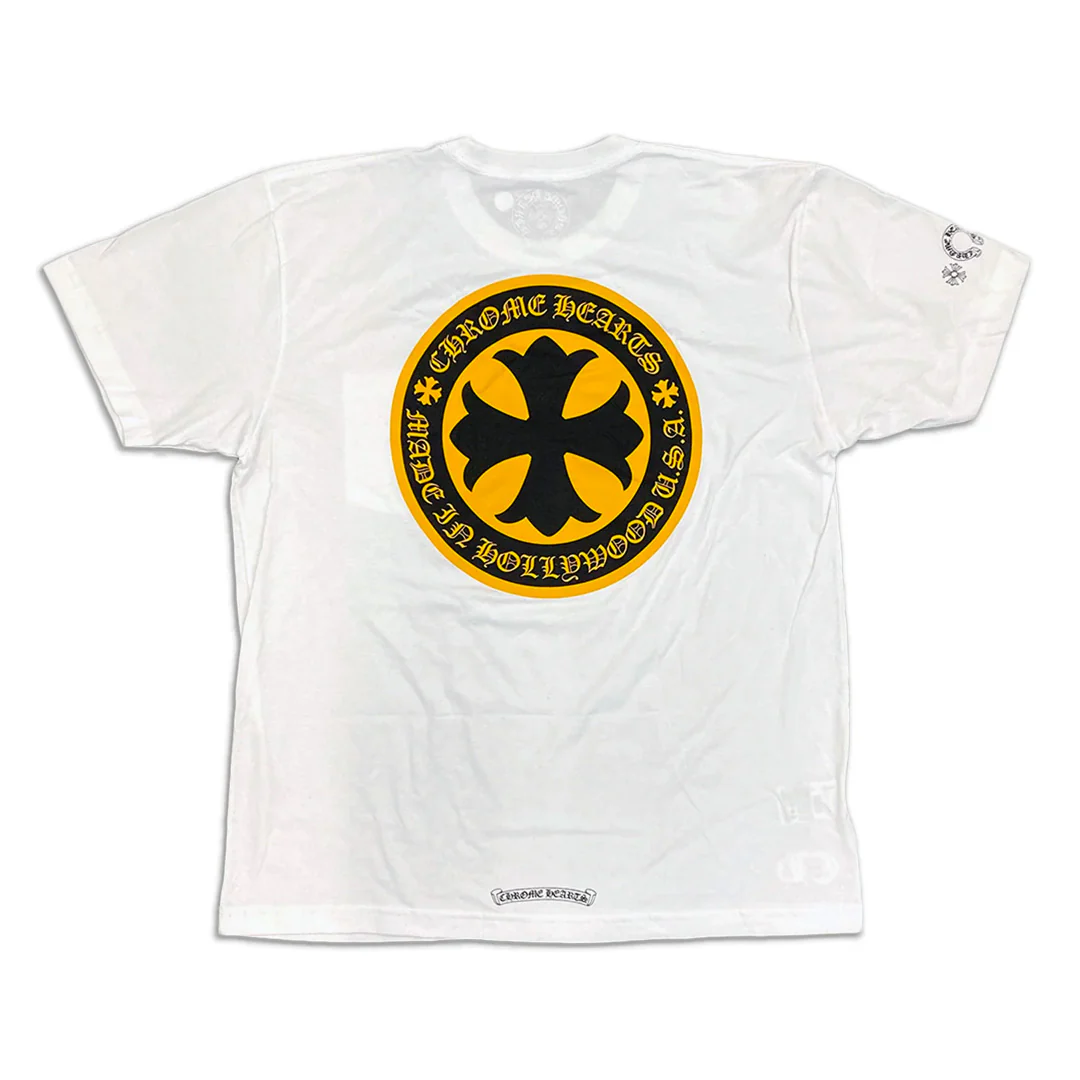 Chrome Hearts Made In Hollywood Plus Cross T-Shirt White