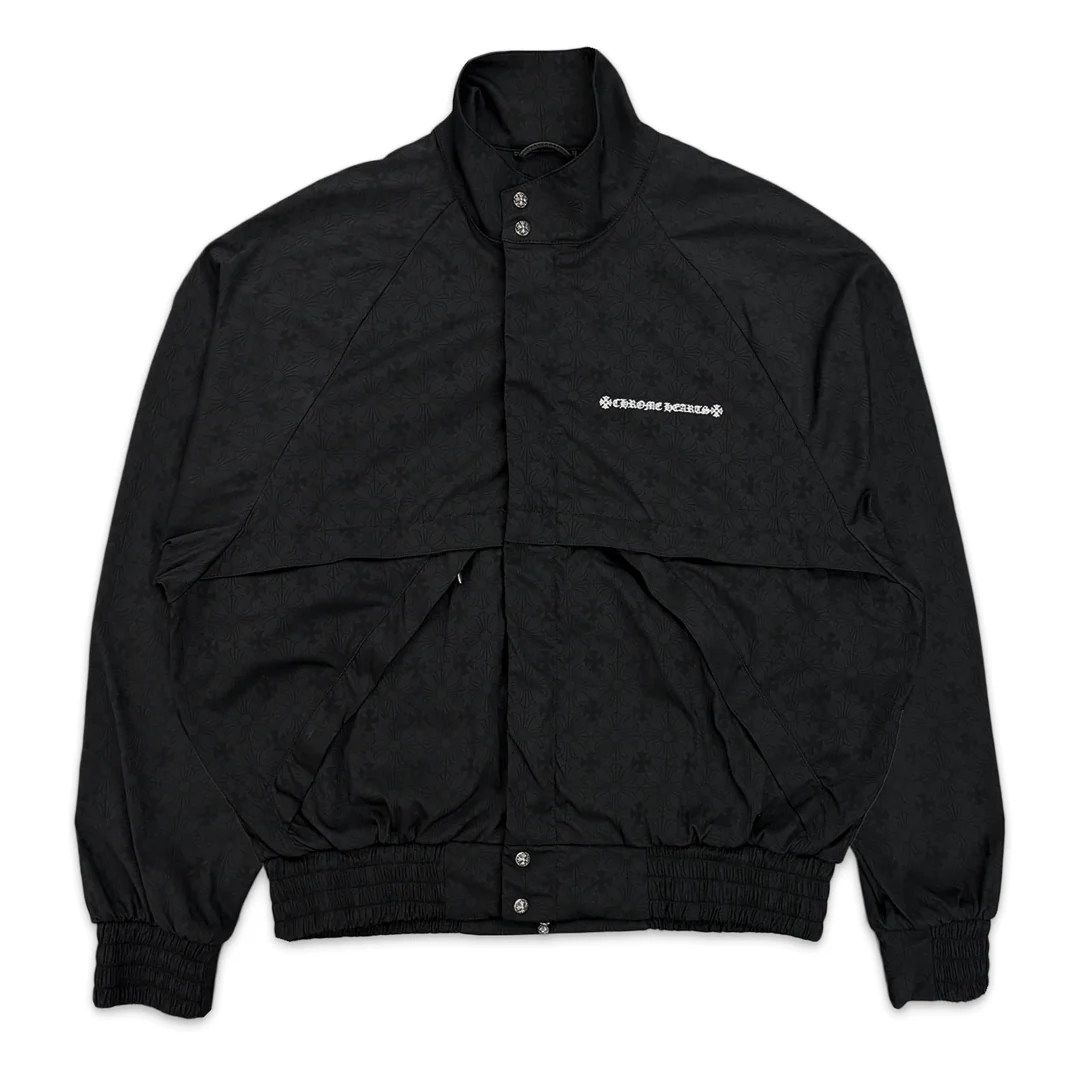 Chrome Hearts Match Point Motif Track Jacket Black
