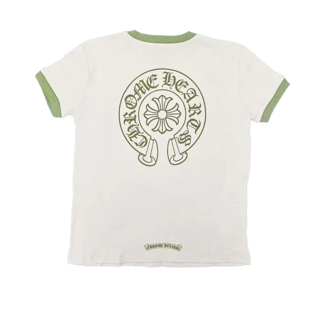 Chrome Hearts Matcha Horseshoe Logo T-Shirt (Womens) - Image 2
