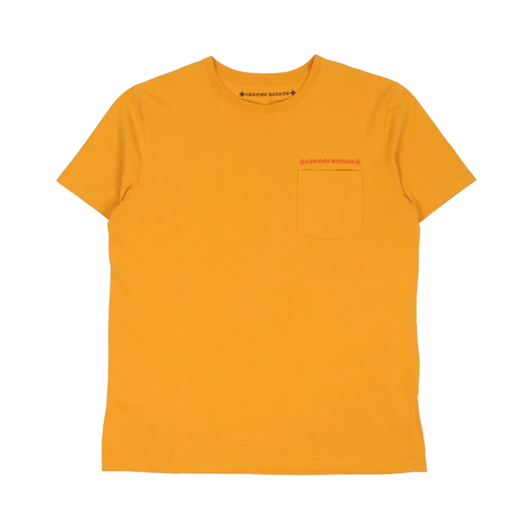 Chrome Hearts Matty Boy "Call Me" T-Shirt Yellow (Kids) - Image 2