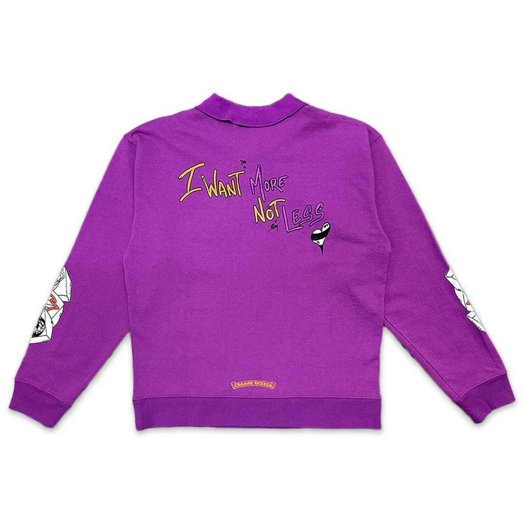 Chrome Hearts Matty Boy I Want More Not Less Rugby Polo - Image 2