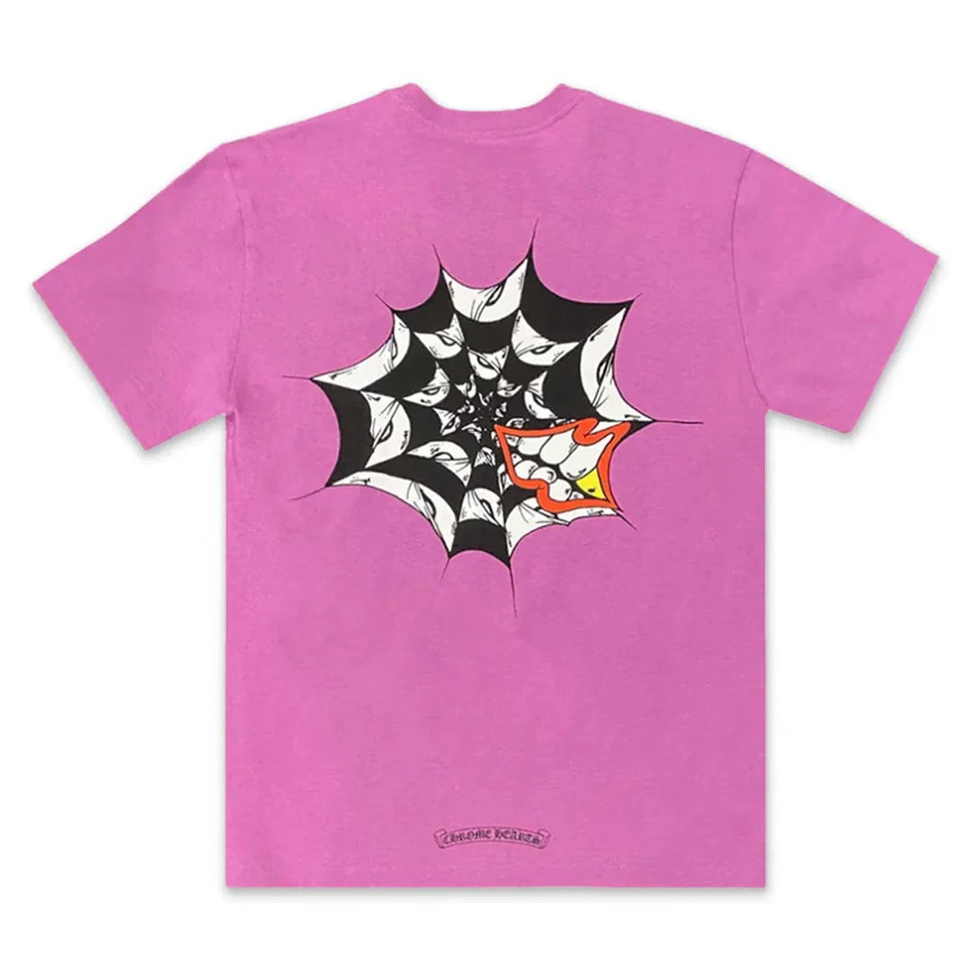 Chrome Hearts Matty Boy Spider T-Shirt Purple - Image 2