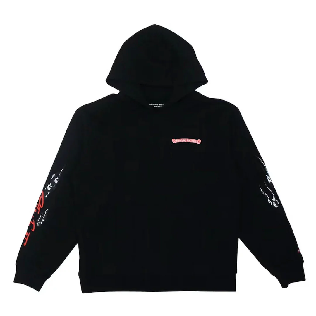 Chrome Hearts Matty Boy Stay Fast Hoodie Black