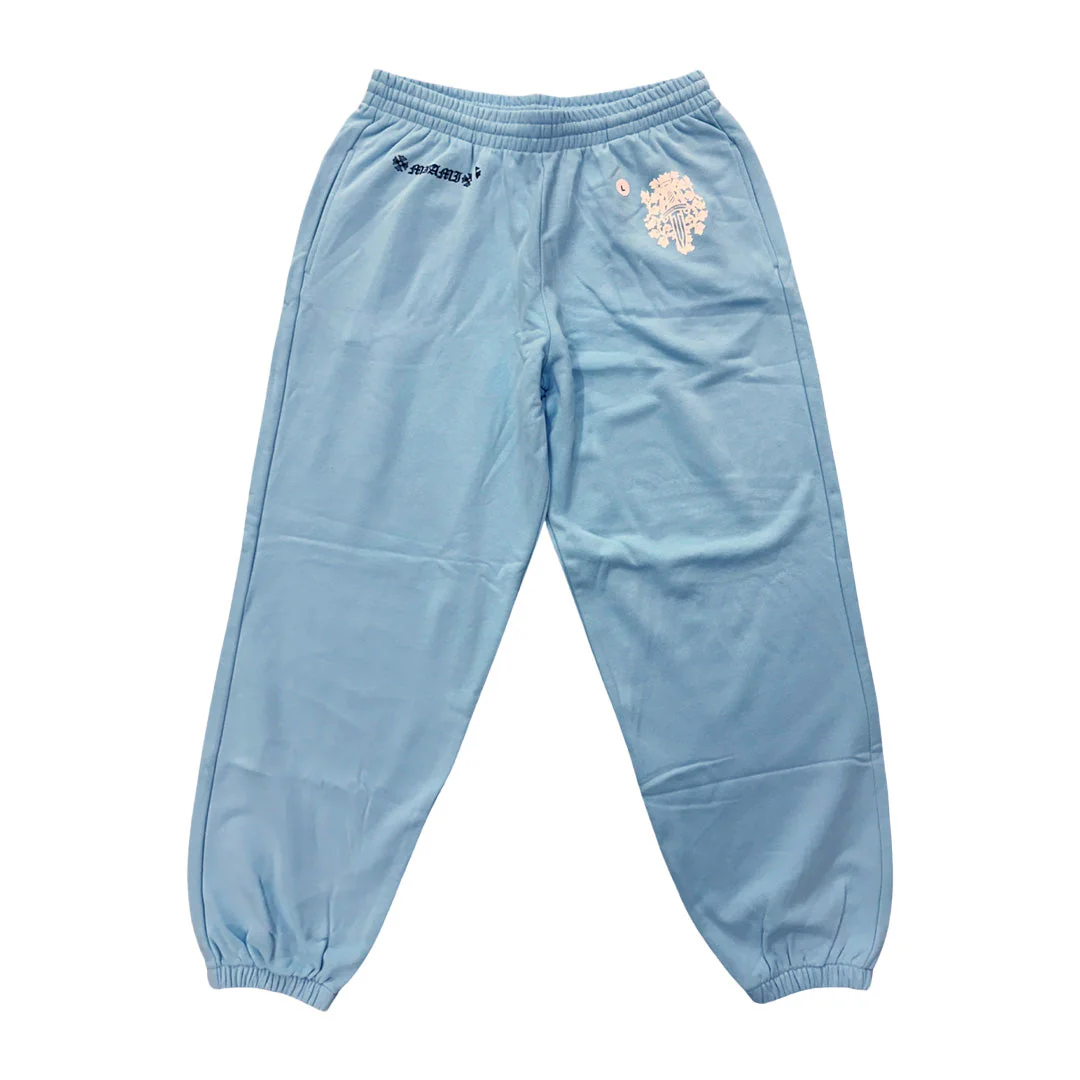 Chrome Hearts Miami Art Basel Exclusive Blue Dagger Sweatpants