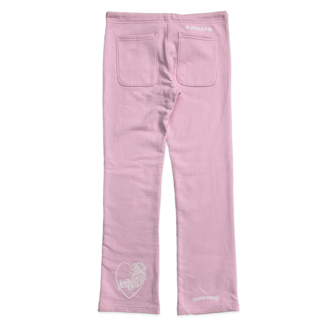 Chrome Hearts Miami Art Basel Exclusive Sweatpants Pink - Image 2