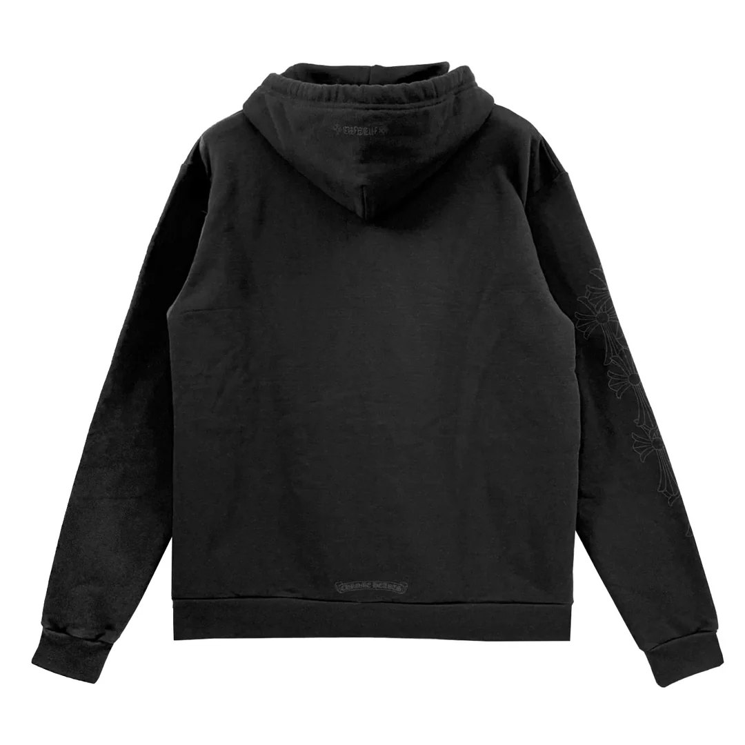 Chrome Hearts Miami Exclusive Cemetery Hoodie Black - Image 2