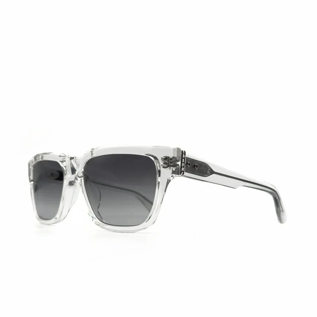 Chrome Hearts "Midixathrill 1" Clear/Silver Glasses