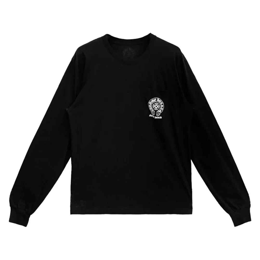 Chrome Hearts New York Exclusive Long Sleeve T-Shirt Black - Image 2