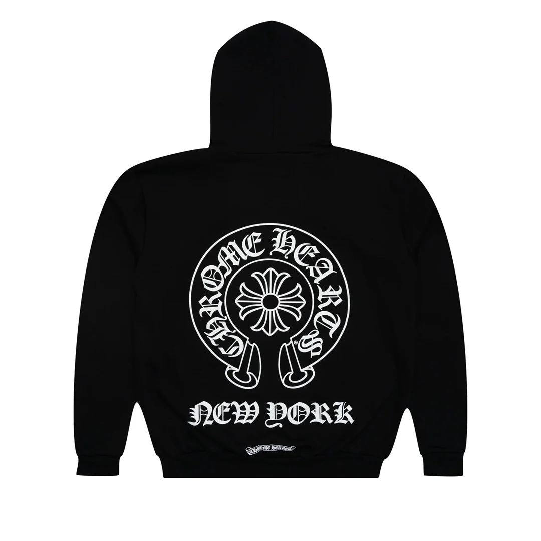 Chrome Hearts New York Horseshoe Exclusive Zip Up Hoodie