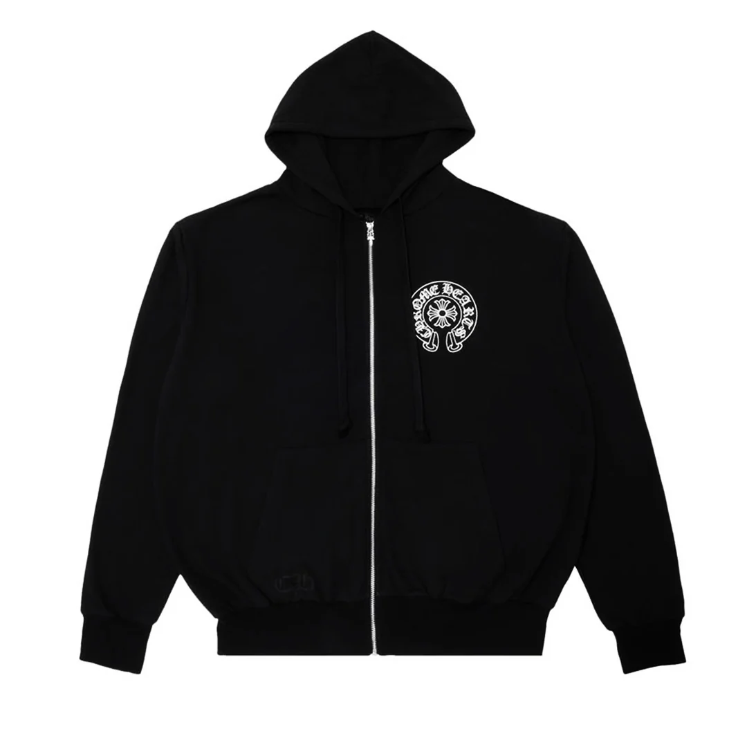 Chrome Hearts New York Horseshoe Exclusive Zip Up Hoodie - Image 2