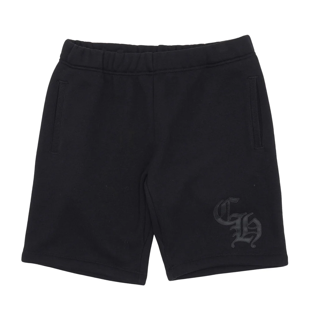 Chrome Hearts Nylon CH Logo Sweat Shorts Black