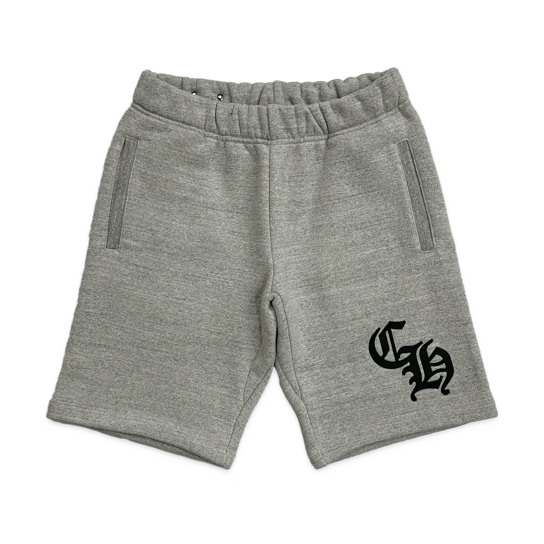 Chrome Hearts Nylon CH Logo Sweat Shorts Grey