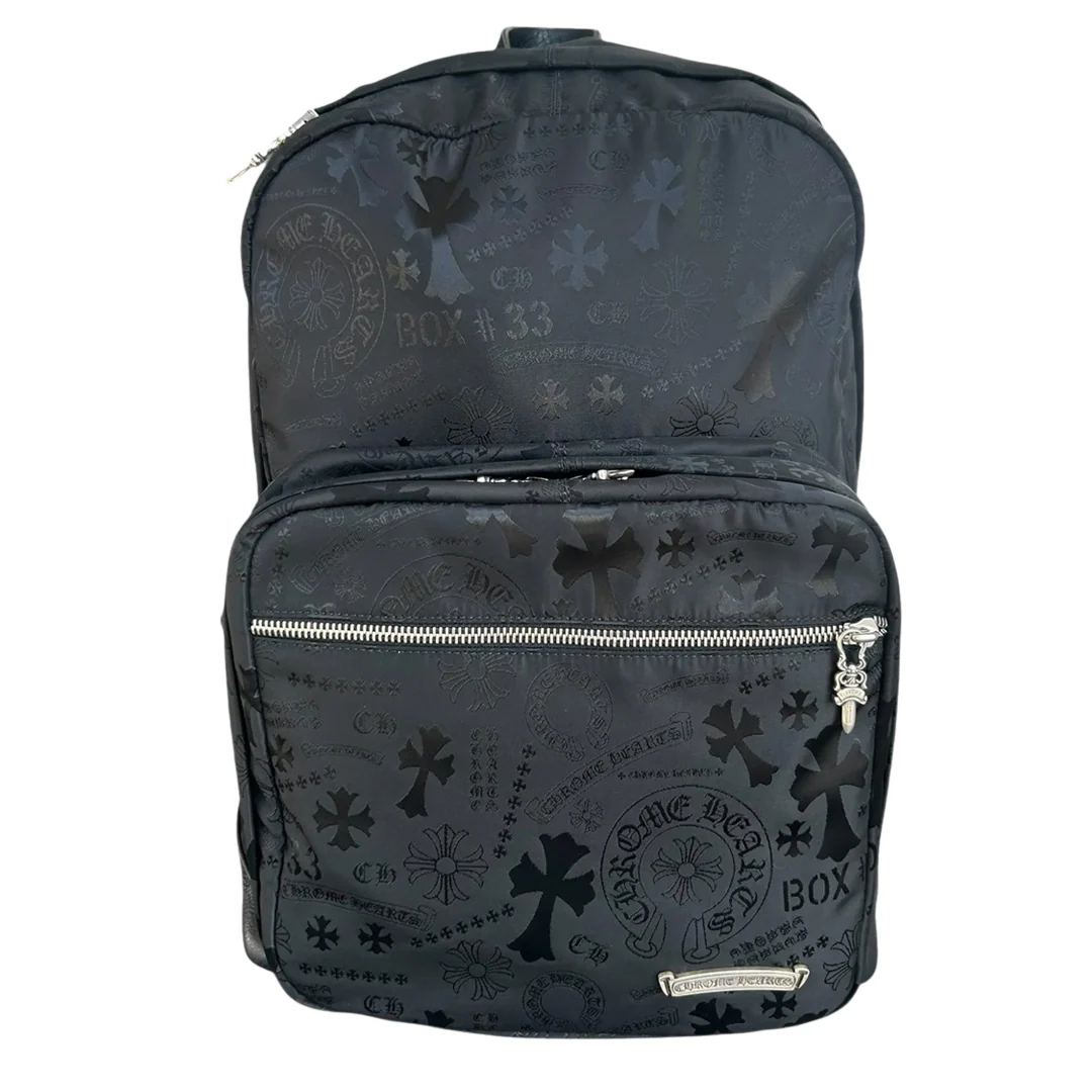 Chrome Hearts Nylon Stencil Large Backpack