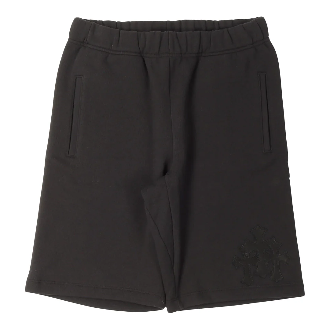 Chrome Hearts Paper Jam Triple Cross Shorts Black