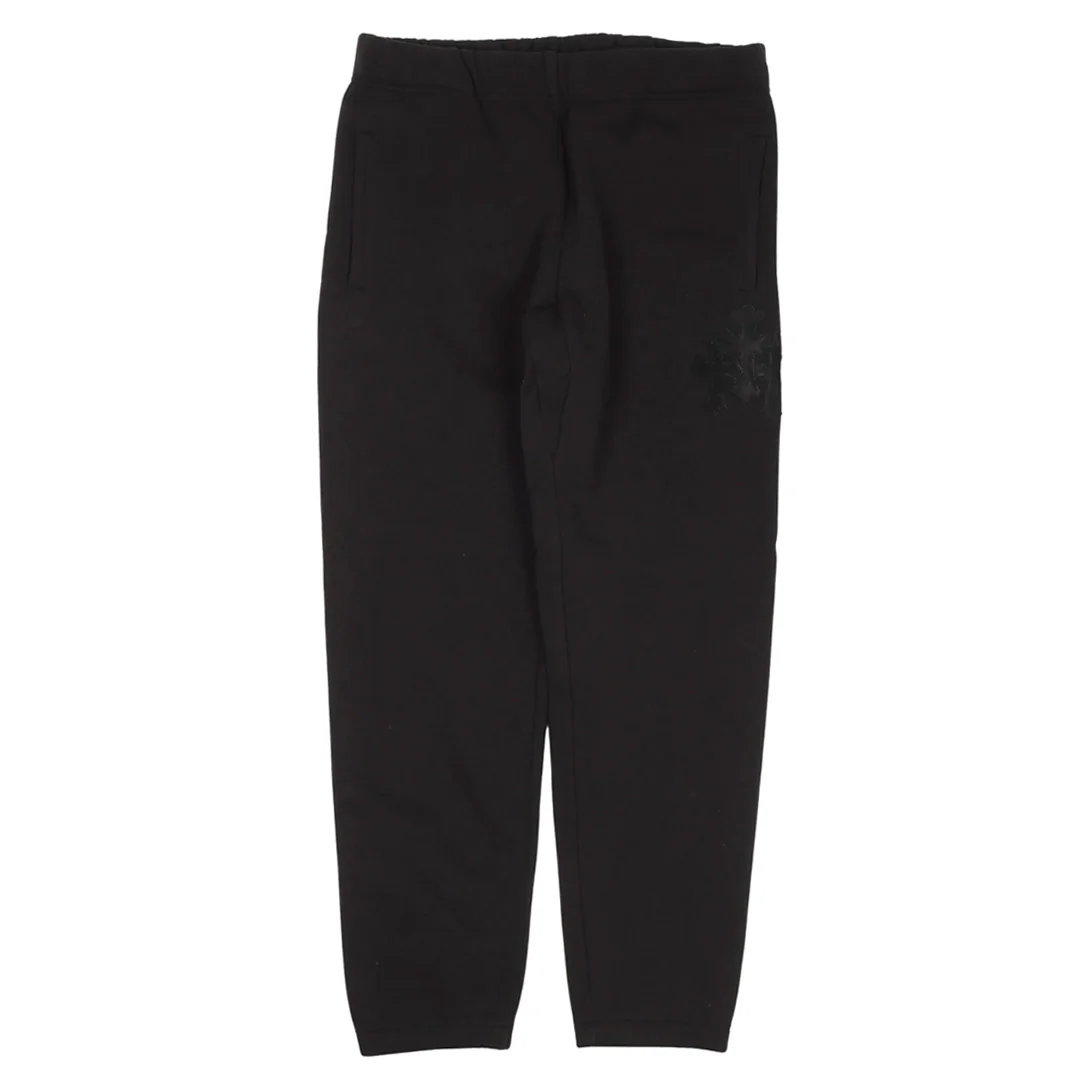 Chrome Hearts Paper Jam Triple Cross Sweatpants Black