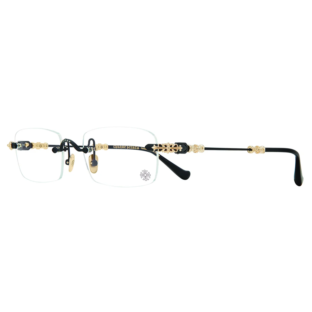 Chrome Hearts "Pills III" Glasses Matte Black/Gold
