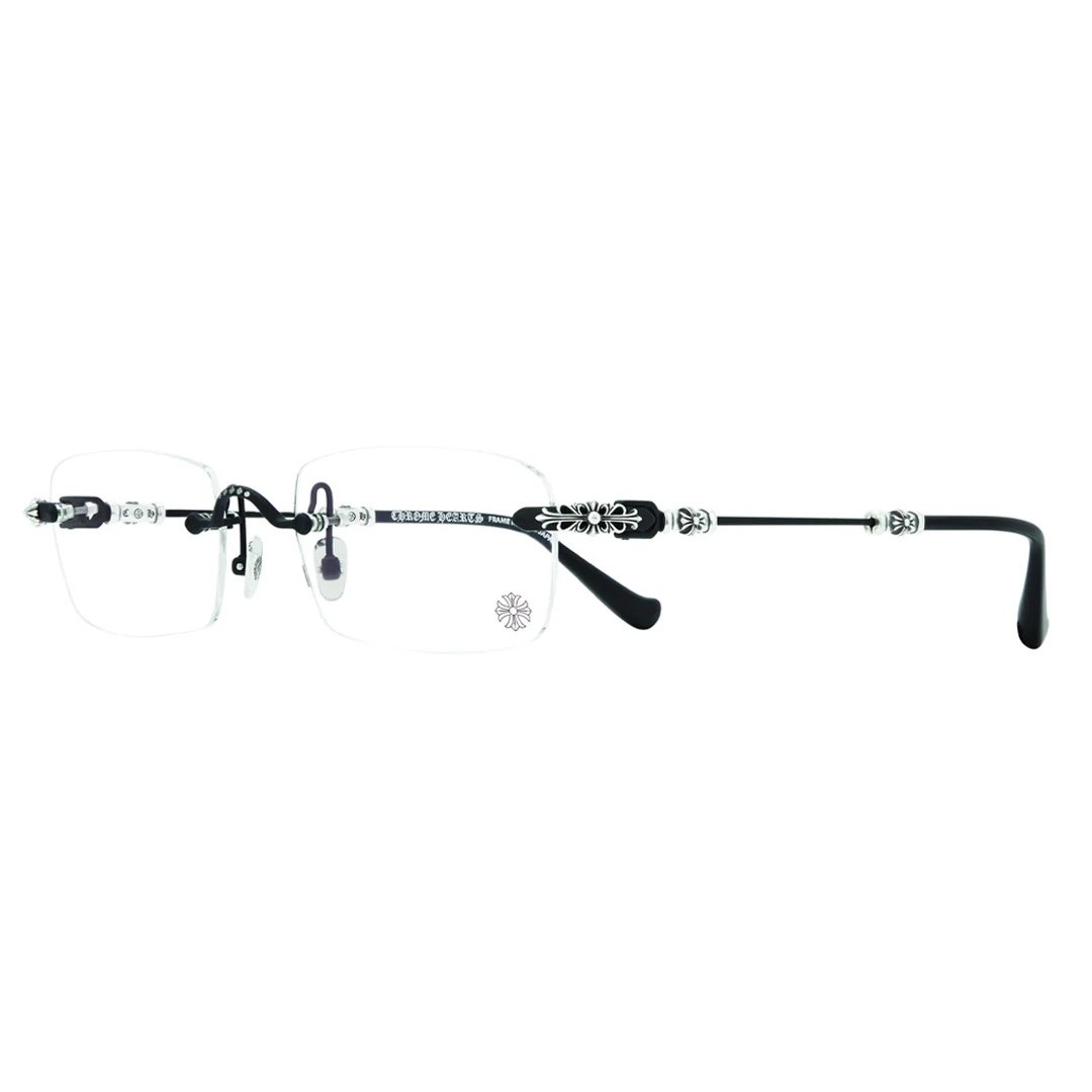 Chrome Hearts "Pills III" Glasses Matte Black/Silver